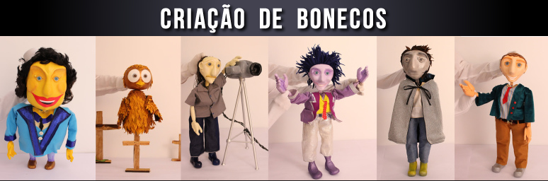 Criação de bonecos _ Grupo Girino Teatro de Bonecos e Animação