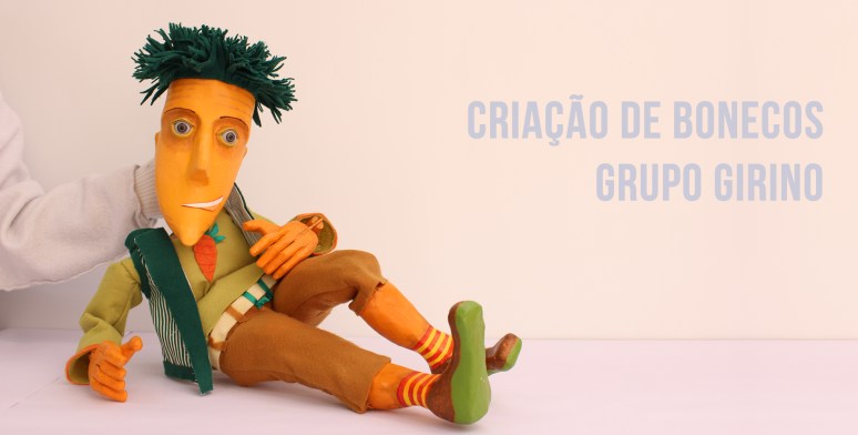 criação de bonecos _ grupo girino teatro de bonecos e teatro de animação