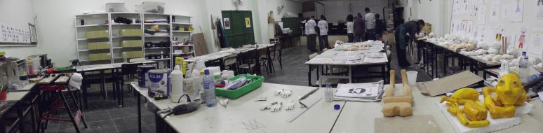 oficina de construçao de boneco e montagem de espetaculo de teatro de animaçao