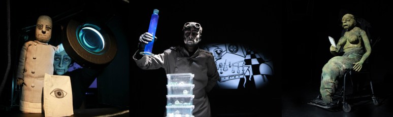 cenografia e figurinos _ tiago almeida _ iasmim marques _ espetáculo MetaForMose _ grupo girino teatro de animação