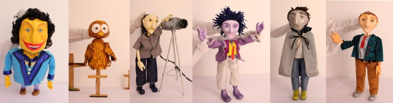 cração de bonecos _ grupo girino teatro de animação _ teatro de bonecos _ manipulação direta _