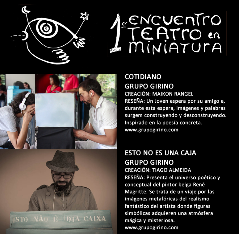 Mini Teatro de Sombras _ Grupo Girino _ Encuentro Teatro en Miniatura Avellaneda _ Argentina