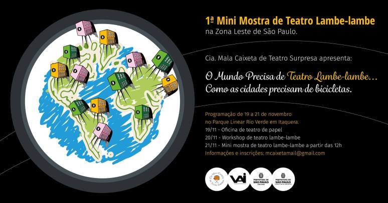 Mini Mostra de Teatro Lambe Lambe