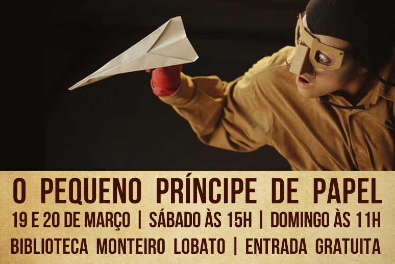 o pequeno principe de papel _ grupo girino _ biblioteca monteiro lobato sao paulo sp