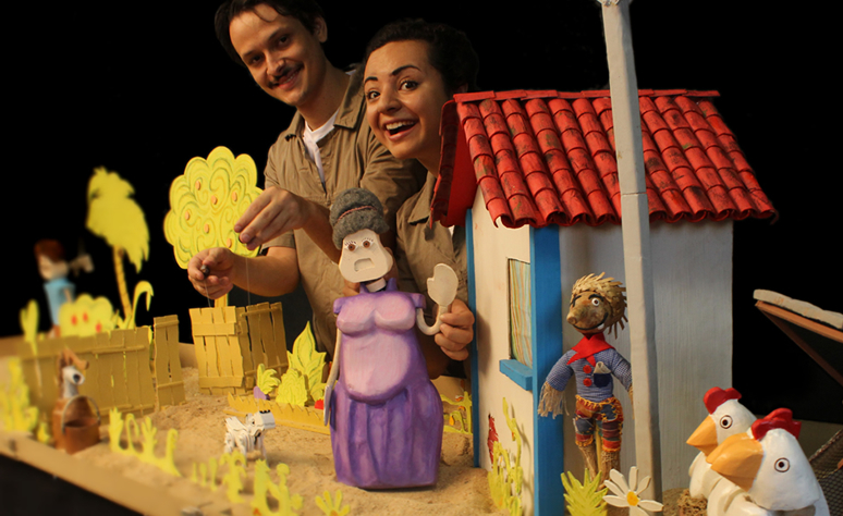 espetaculo MEU AMBIENTE _ grupo girino teatro de bonecos _ teatro de titeres contagem mg