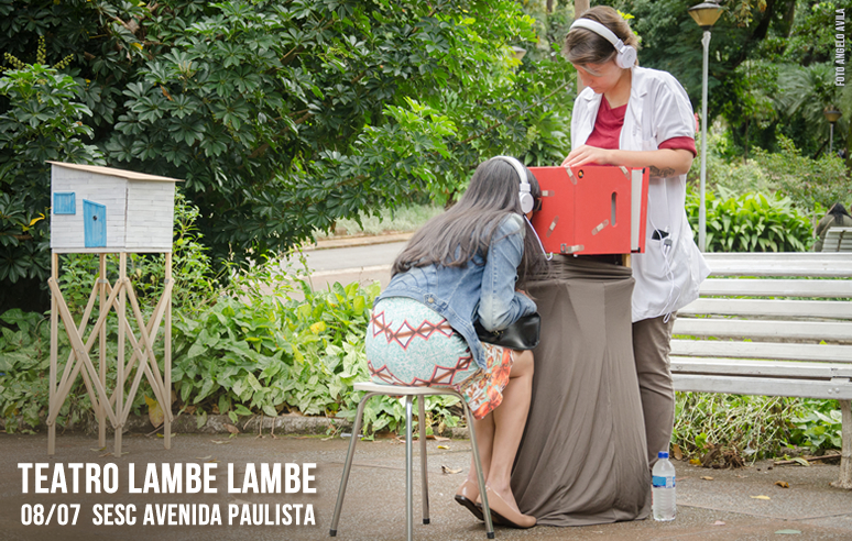 TEATRO LAMBE LAMBE _ SESC AVENIDA PAULISTA SP _ Grupo Girino _ Foto Angelo Avila