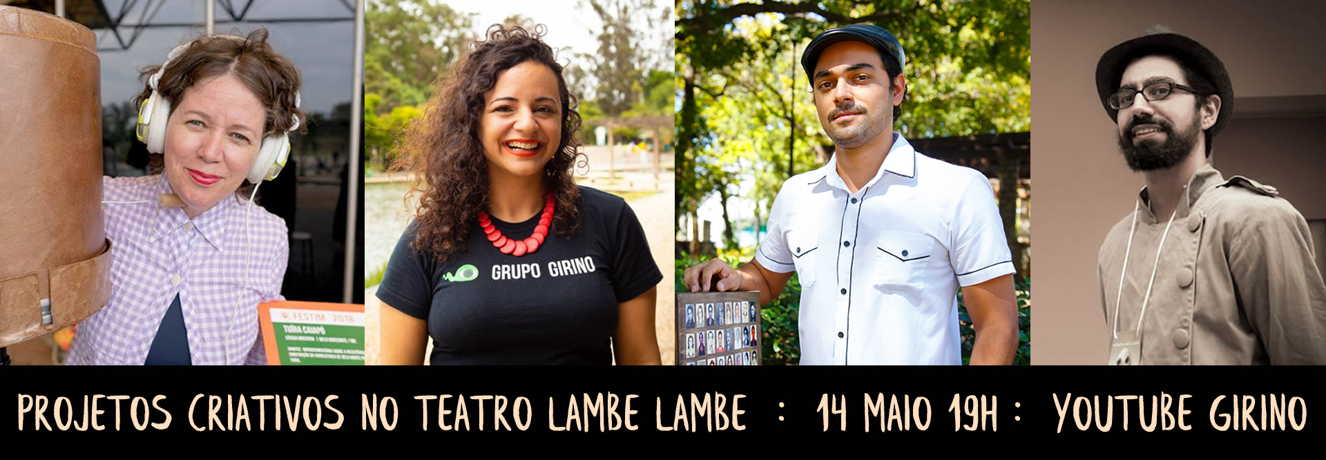 PROJETOS CRIATIVOS EM TEATRO LAMBE LAMBE